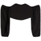 Sophia Long Sleeve Bustier Top - Denny's