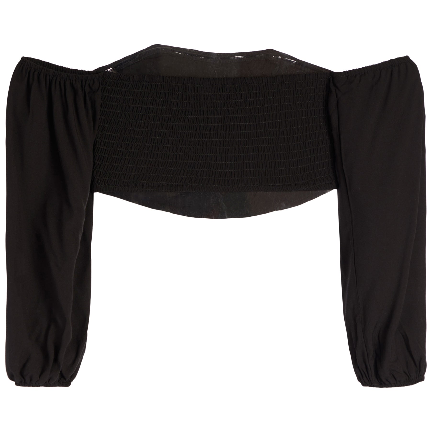 Sophia Long Sleeve Bustier Top - Denny's