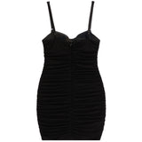 Sophie Pleather Bow Dress - Denny's