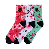 BL Cherry Blossom Performance 3pk Socks