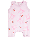 Cherry & Bow Tank Romper - Denny's