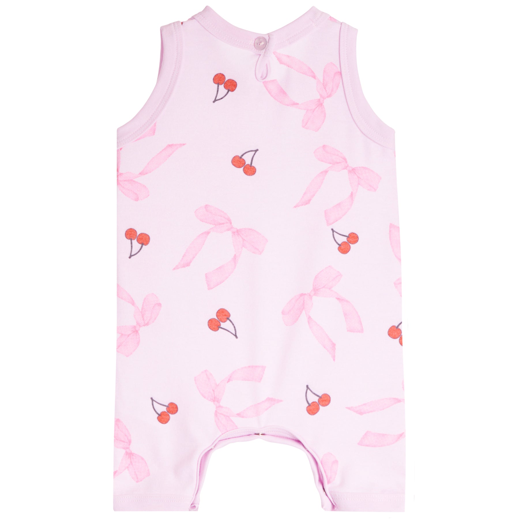 Cherry & Bow Tank Romper - Denny's