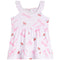 Cherry & Bow Crochet Trim Tiered Dress - Denny's