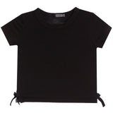 Bow Sides Short Sleeve Tee