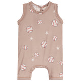 Baseball Tank Romper