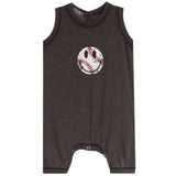 Happy Face Baseball Romper