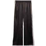 White Stripes Wide Leg Athletic Pant