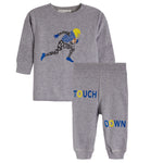 2pc Football Running Man Thermal Set - Denny's