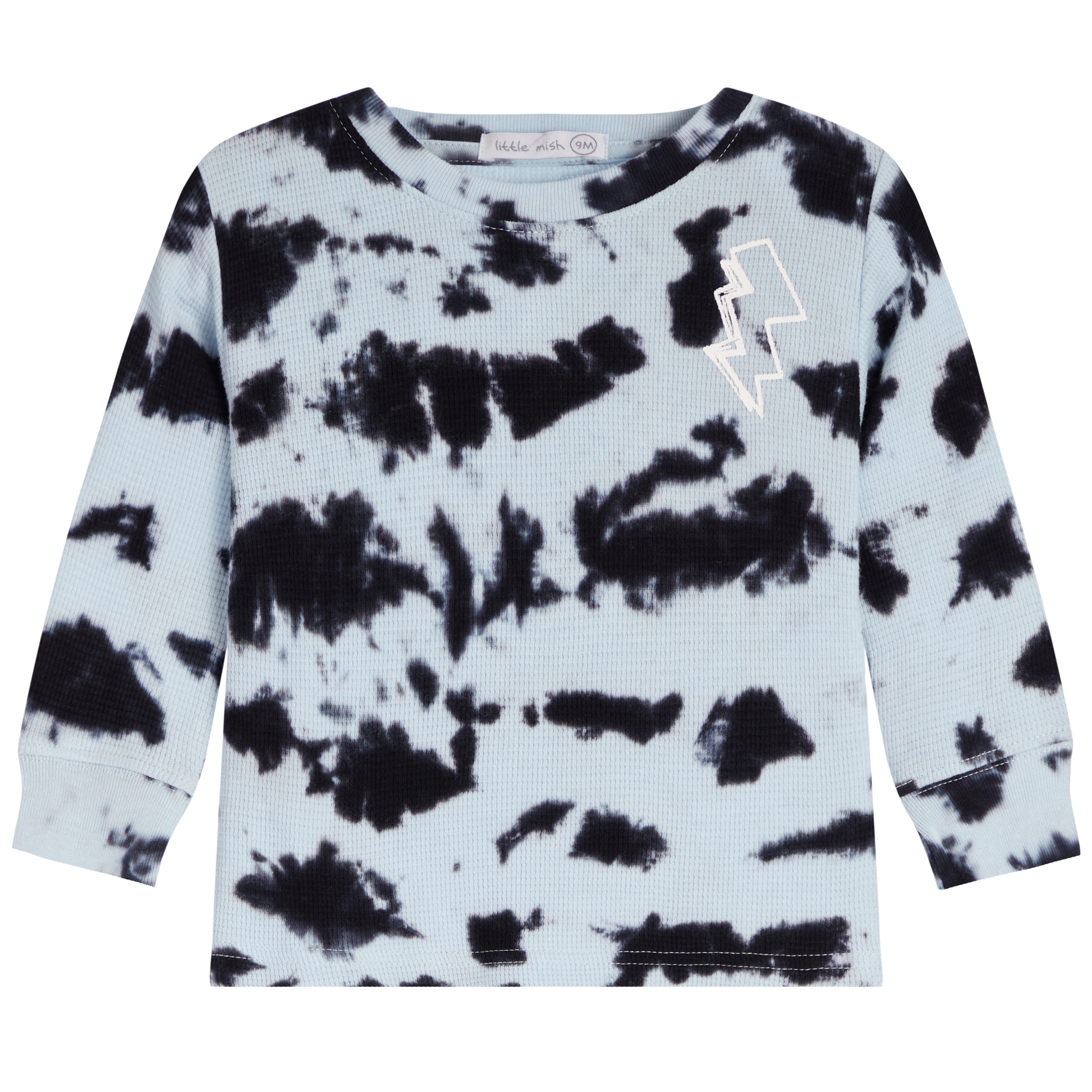 2pc Tie Dye Bolt Jog Set - Denny's
