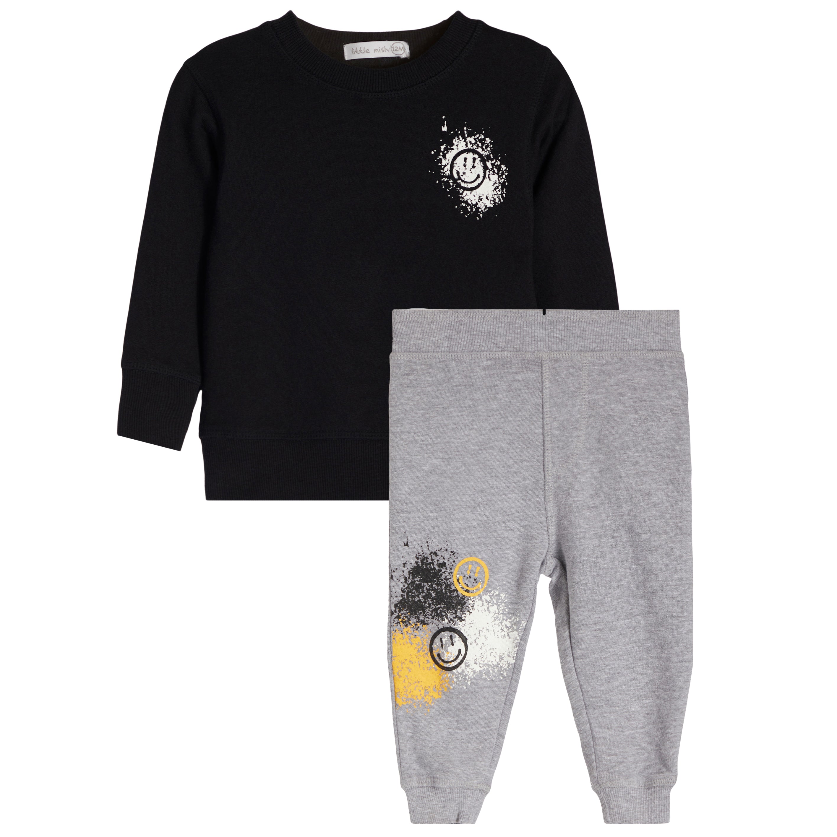 2pc Happy Graffiti Jog Set - Denny's