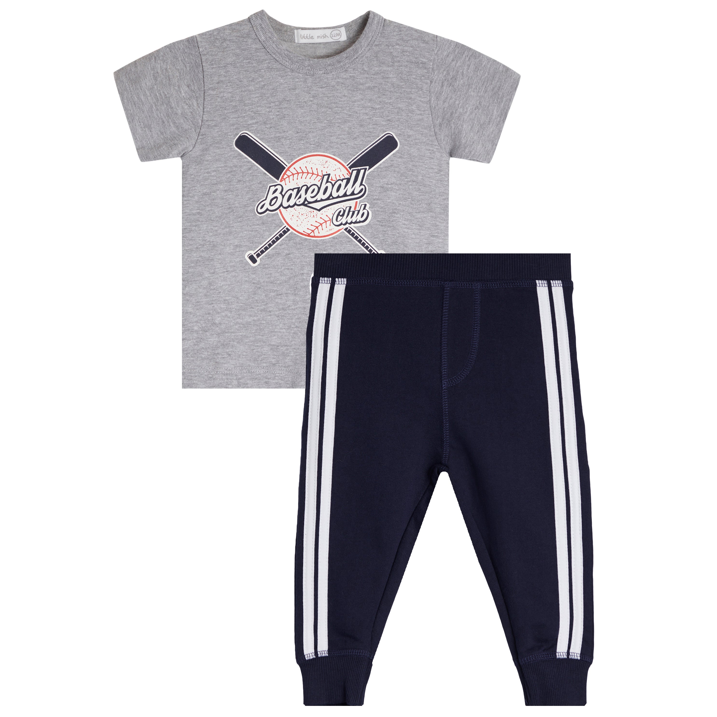 2pc All Star Tee & Jogger - Denny's