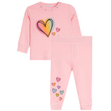 2pc Cascading Hearts Thermal Set