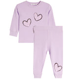 2pc 3 Heart Bow Thermal Set - Denny's