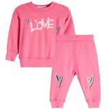 2pc Love Jog Set - Denny's