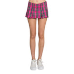 Pleated Plaid Skort - Denny's