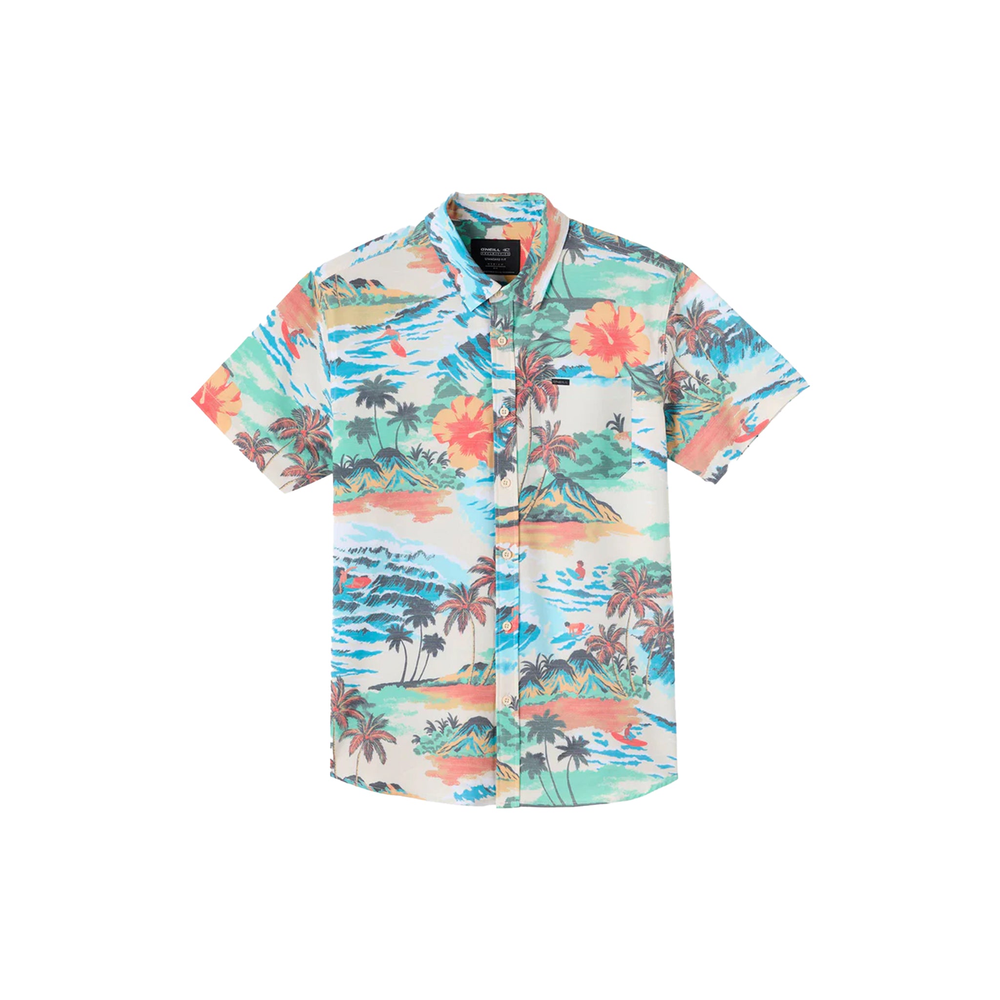 Trvlr Slub Hawaiian Shirt - Denny's