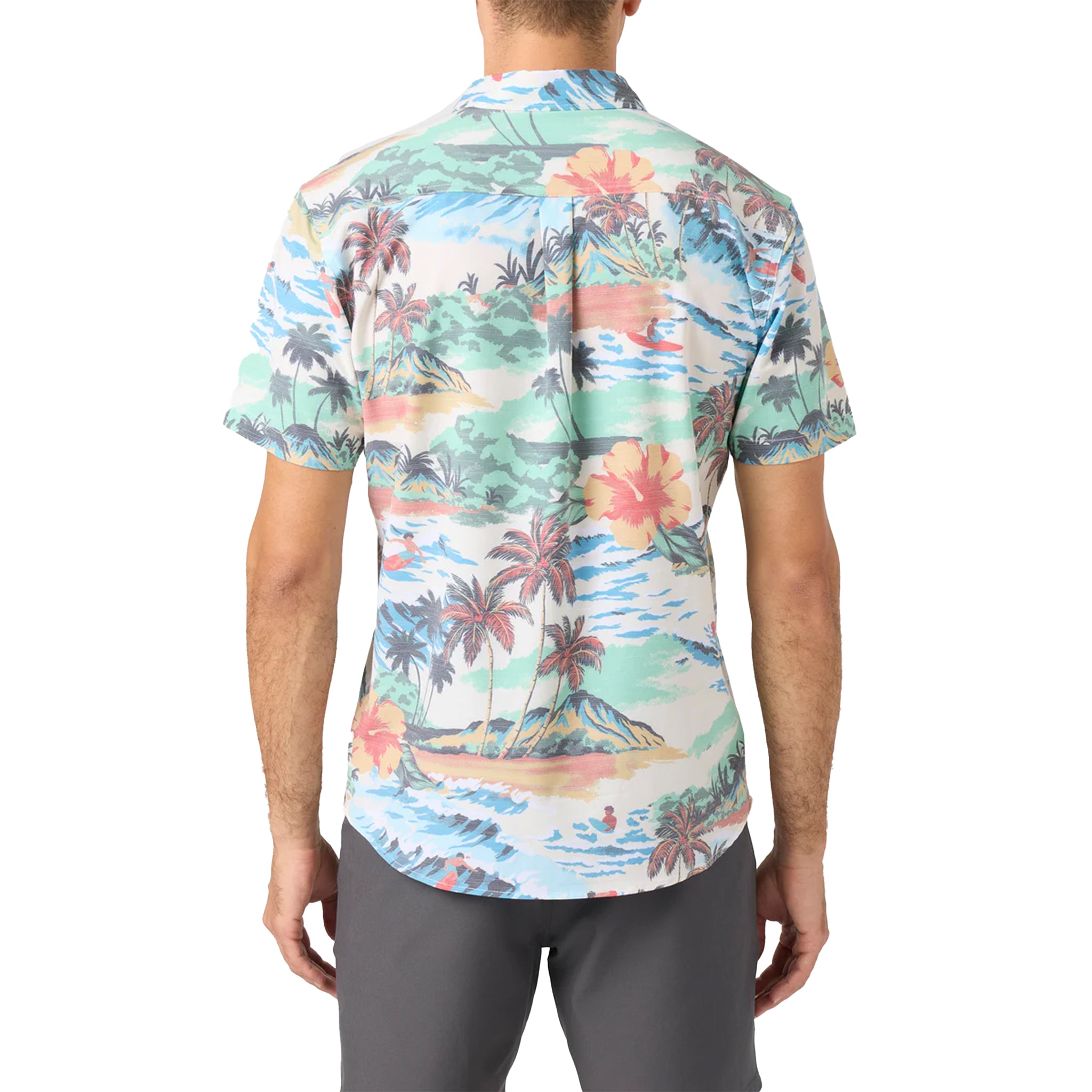 Trvlr Slub Hawaiian Shirt - Denny's