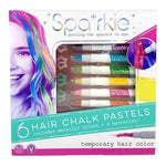 6 Hair Chalk Pastels Barette Set - Denny's