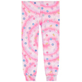 2pc Long Sleeve Challah Back Pink PJ Set
