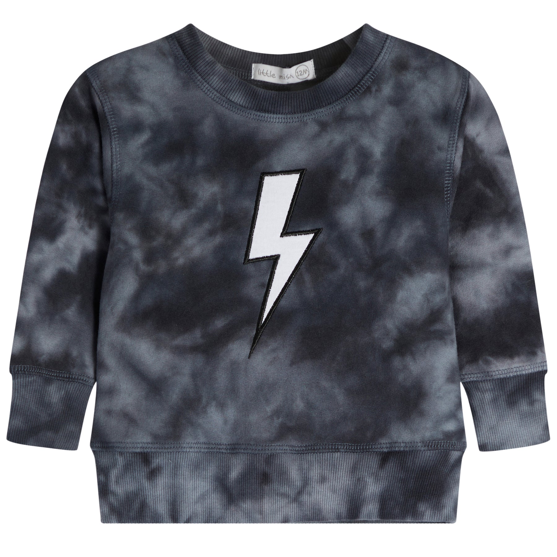 2pc Tie Dye Bolt Jog Set - Denny's