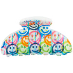 Spray Smiley Claw Clip - Denny's