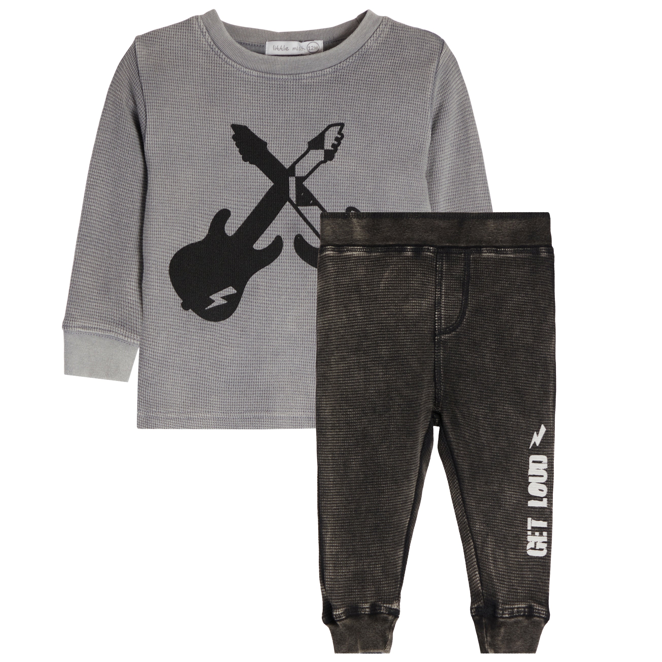 2pc Checker Guitar Thermal Set - Denny's
