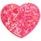Sequin Heart Stick-On Patch - Denny's