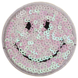 Smiley Sequin Stick-On Patch - Denny's