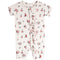Ivory Floral Ruffle Union Suit - Denny's