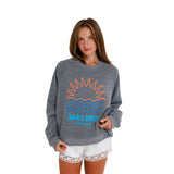 Malibu Sunrise Raglan Sweatshirt