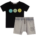 2pc Smile Short Set - Denny's