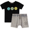 2pc Smile Short Set - Denny's
