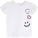 2pc Smile Flutter Sleeve Tee & Short Set - Denny's