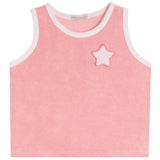 2pc Terry Tank Top Short Set