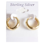 Small Huggie Hoop Earring - Denny's