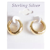 Small Huggie Hoop Earring - Denny's