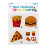 Foodie Set of 4 Stickers - Denny's
