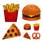 Foodie Set of 4 Stickers - Denny's
