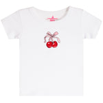 Cherry Bow Tee - Denny's