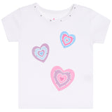 Short Sleeve Tee Retro Hearts