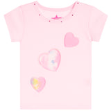 Short Sleeve Tee Tie Dye Hearts
