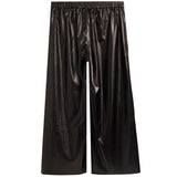 Faux Leather Wide Leg Pant
