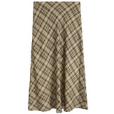 Plaid Maxi Skirt