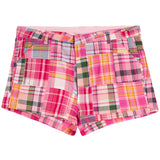 Stanford Plaid Patch Short
