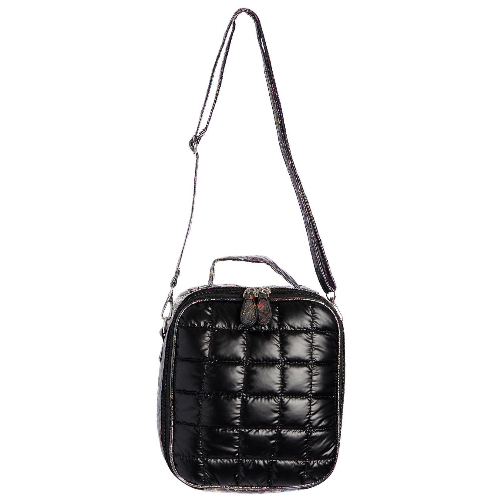 Star Print Puffy Woven Pocket Lunch Box - Denny's