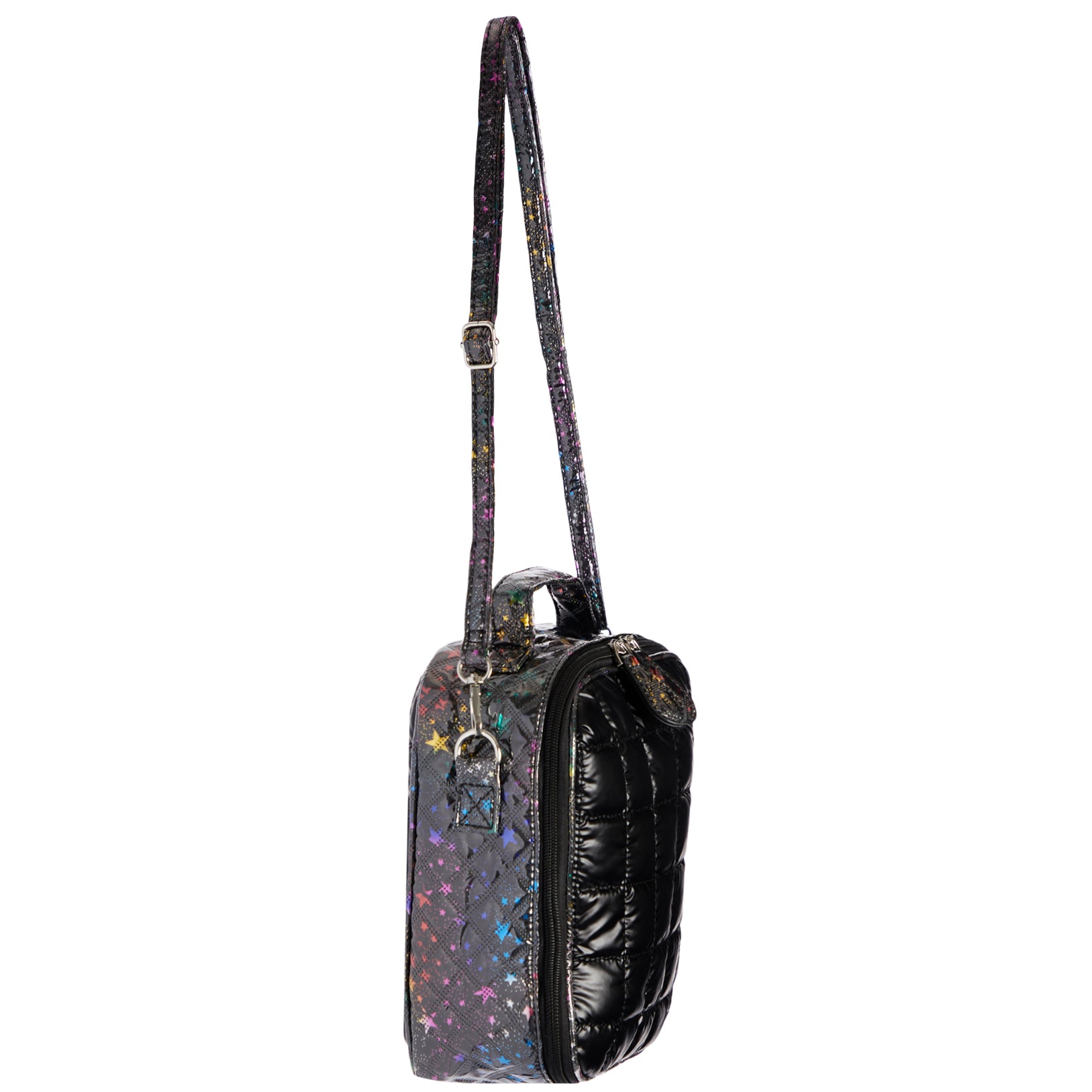 Star Print Puffy Woven Pocket Lunch Box - Denny's
