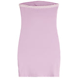 Stevie Lace Trim Dress - Denny's