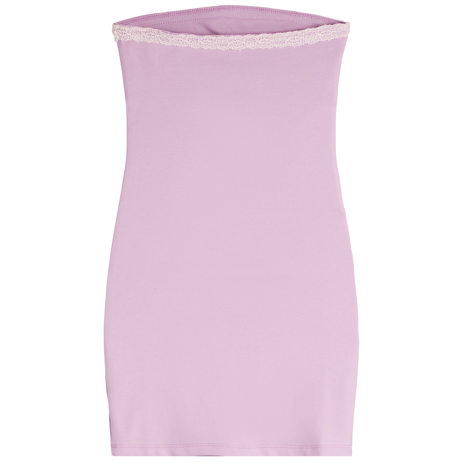 Stevie Lace Trim Dress - Denny's