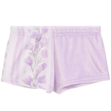 Lavender Floral Shorts