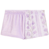 Lavender Floral Shorts